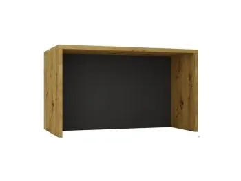 Wyspa kuchenna 140 cm dąb artisan/szara