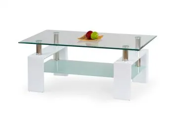 Ława DIANA H 110x60 biały połysk