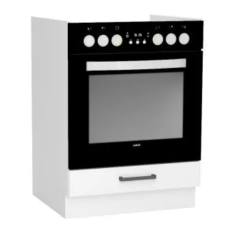 Szafka pod piekarnik 60 VITA DK60 biała połysk