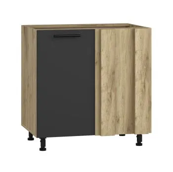 Szafka kuchenna narożna 100(80) VENTO DN-100/82 antracyt
