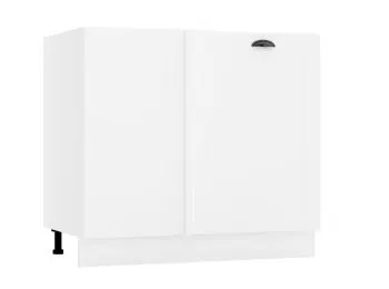 Szafka kuchenna narożna 90 ADELE DNP P/L biała mat