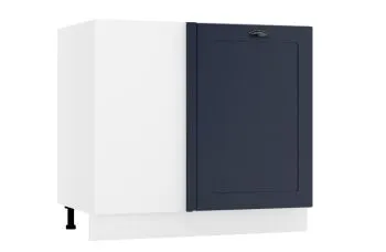 Szafka kuchenna narożna 90 ADELE DNP P/L granatowa mat