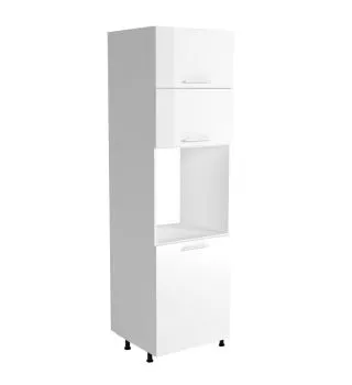 Szafka pod piekarnik 60 VENTO DP-60/214 biały połysk