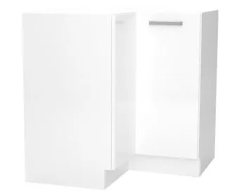 Szafka kuchenna narożna 90 VITA DRP P/L biała połysk