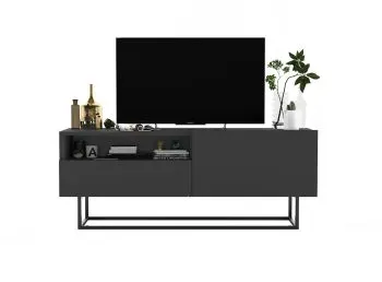 Szafka RTV SELF 3 120 grafitowa mat