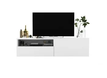 Szafka RTV SELF 120 biała mat