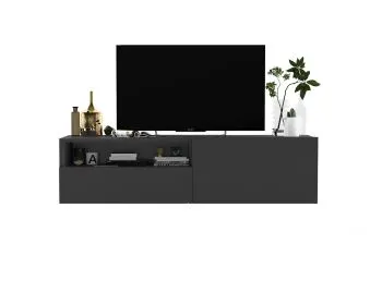 Szafka RTV SELF 120 grafitowa mat