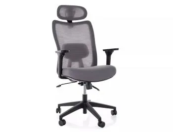 Fotel ergonomiczny Q-724H szary