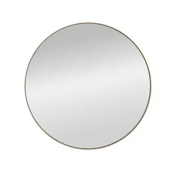 Lustro okrągłe PATINA złote