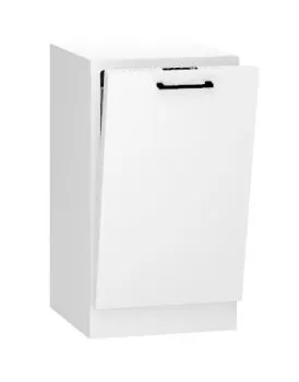 Front do zabudowy zmywarki 45 BONO PU biały