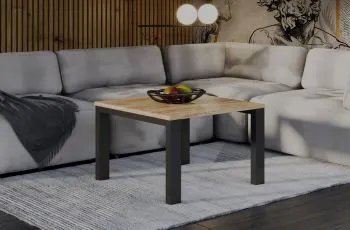 Ława GAROLD 80x80 dąb złoty craft