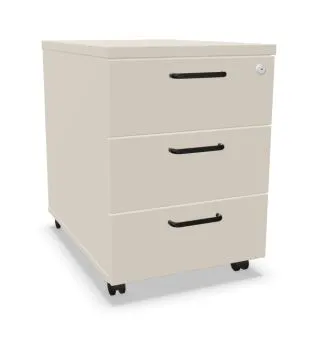 Kontenerek biurowy EASY SPACE MOB 43cm kaszmirowy mobilny