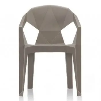 Krzesło MUZE ciemno szare