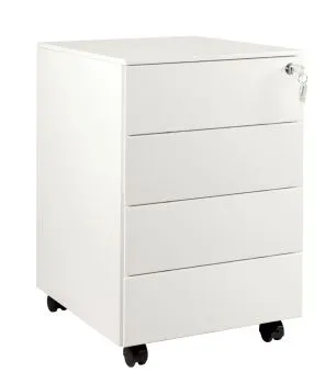 Kontenerek biurowy XD-040-4 biały