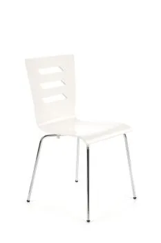 Krzesło ze sklejki K155 białe