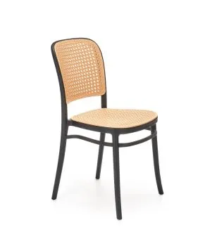 Krzesło K-483 naturalne/czarne