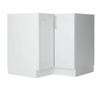 Szafka kuchenna narożna 90 NATALIA DRP P/L jasnoszara mat