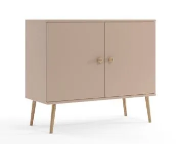 Komoda LEBEL z drzwiczkami 100cm machiato