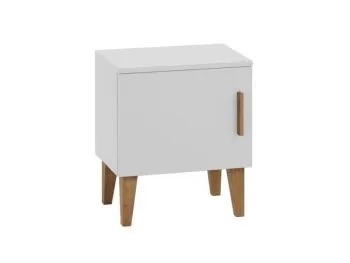 Szafka nocna KUBI biała