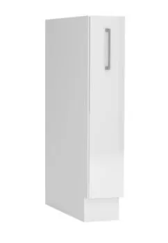 Szafka kuchenna stojąca CARGO 15 VITA D15 biała połysk z koszem