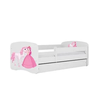 Łóżko dziecięce BABY DREAMS 160x80 księżniczka i konik