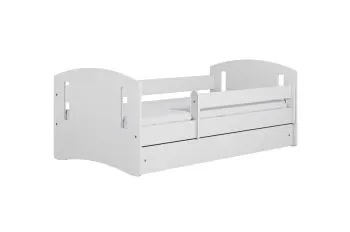 Łóżko dziecięce CLASSIC 2 140x80 białe