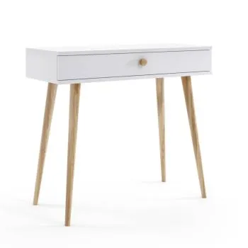 Konsola LEBEL biała