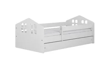 Łóżko dziecięce KACPER 140x80 białe