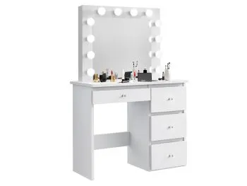 Toaletka NITRA biały mat