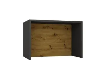 Wyspa kuchenna 120 cm szara/dąb artisan