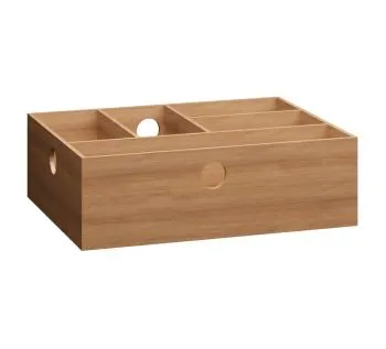 Organizer do szuflady 32x25 cm drewniany bukowy