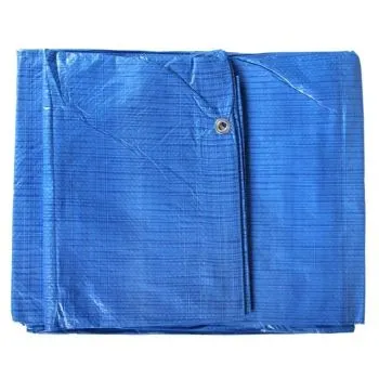 Plandeka z oczkami 8/12m (50g/m2) niebieska Motive