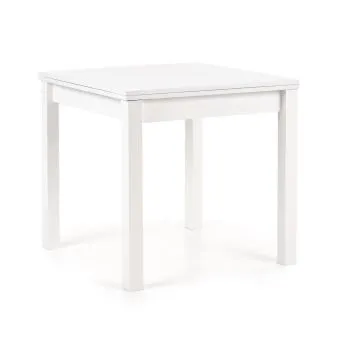 Stół GRACJAN 80(160)x80 biały rozkładany