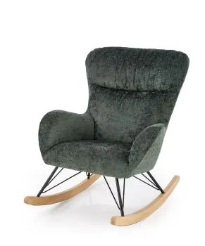 Fotel bujany CASTRO zielony