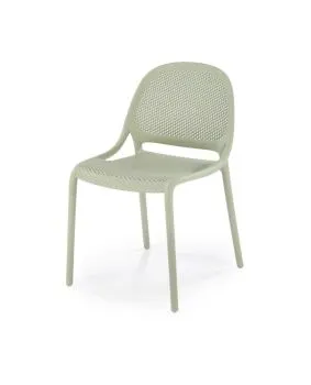 Krzesło K532 miętowe z tworzywa PVC