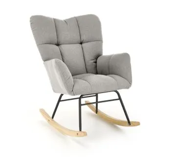 Fotel bujany VASCO szary