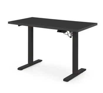 Biurko B54 120x60cm czarne z regulacją wysokości