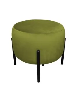 Pufa WILFRED BL VELVET oliwkowa