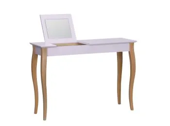 Toaletka z lustrem LILLO 105 cm różowa