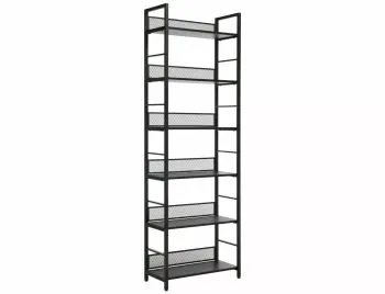 Regał na książki RAW R6 czarny/czarny mat
