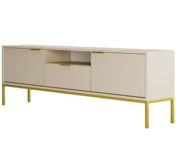 Szafka RTV AUSTIN 175 kaszmir/złota