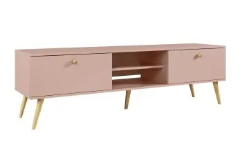 Szafka RTV LEBEL 170 różowa 