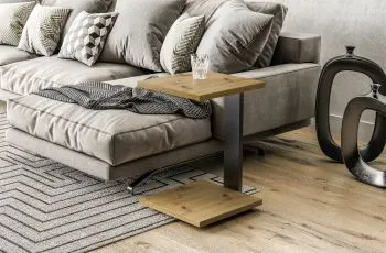 Stolik kawowy SATURN 40x40 dąb artisan