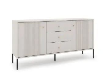 Komoda ISEO 2D3S 154 kaszmir mat/czarna