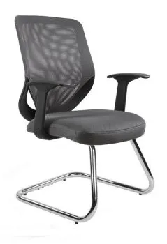 Fotel biurowy MOBI SKID szary