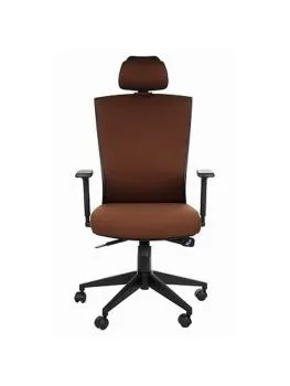 Fotel biurowy SMART brązowy
