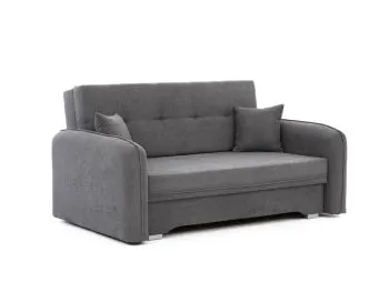 Sofa rozkładana z funkcją spania LAINE szara