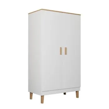 Szafa DENVER biała/hikora