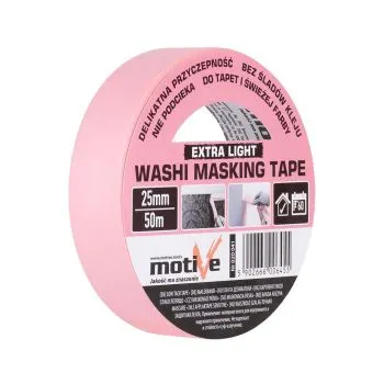 Taśma maskująca washi 25mm/50m extra Motive