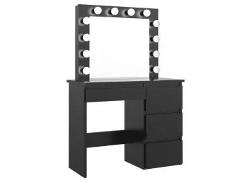 Toaletka ALEKSANDRA 4 czarny mat